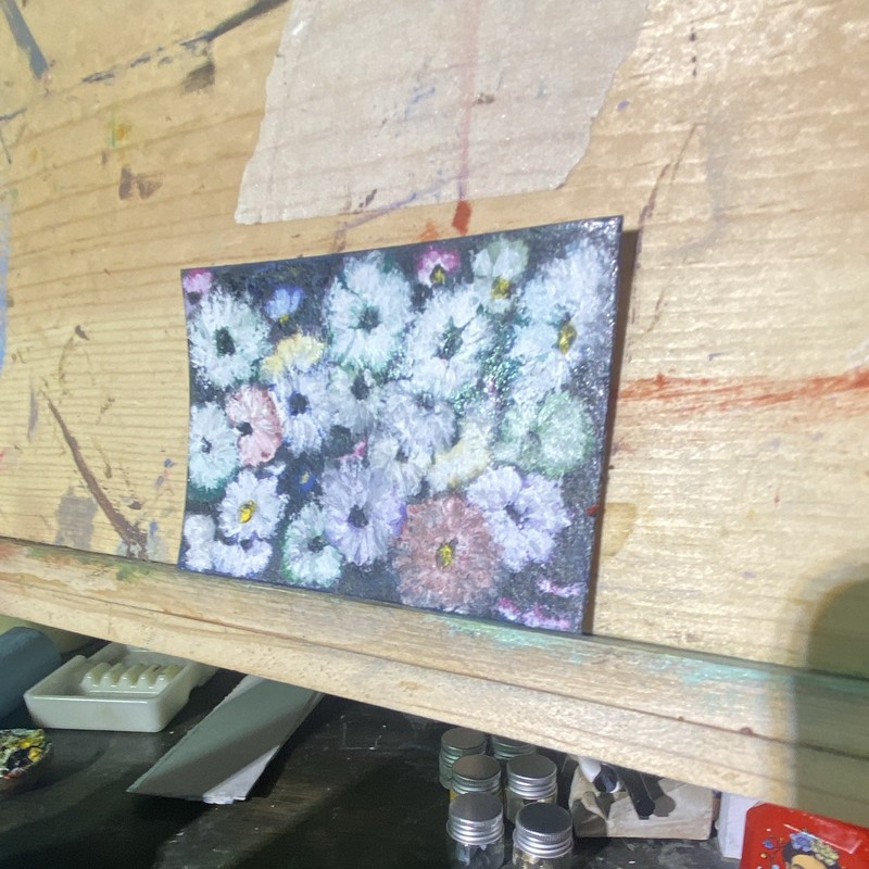 Original ACEO mini Oil Pastel gallery