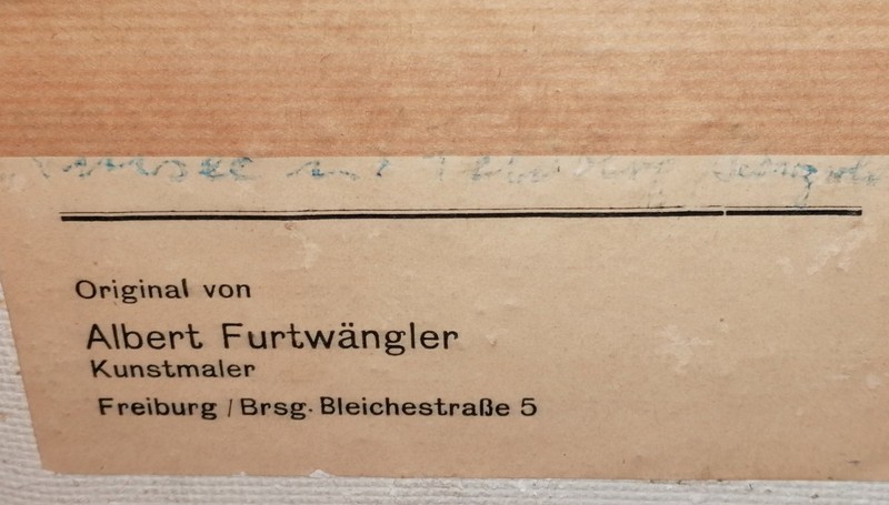 Seascape (Titisee?) by Albert Furtwängler (1902-1984) gallery