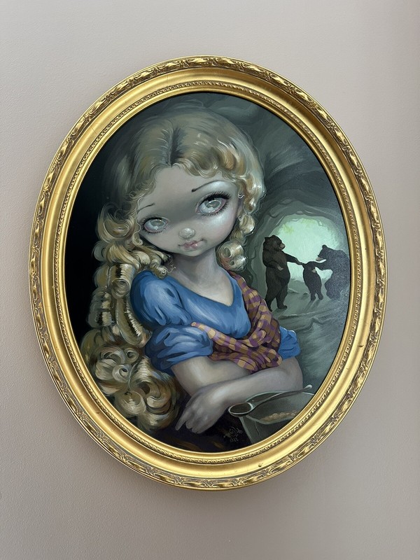 ORIGINAL! Portrait Of Goldilocks by Jasmine Beckett Griffith