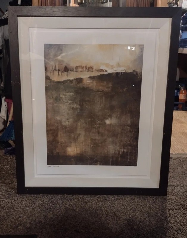 2-Modern Abstract Gicle'e Reproduction Print's Entitled "Microcosmic" By Jamie gallery