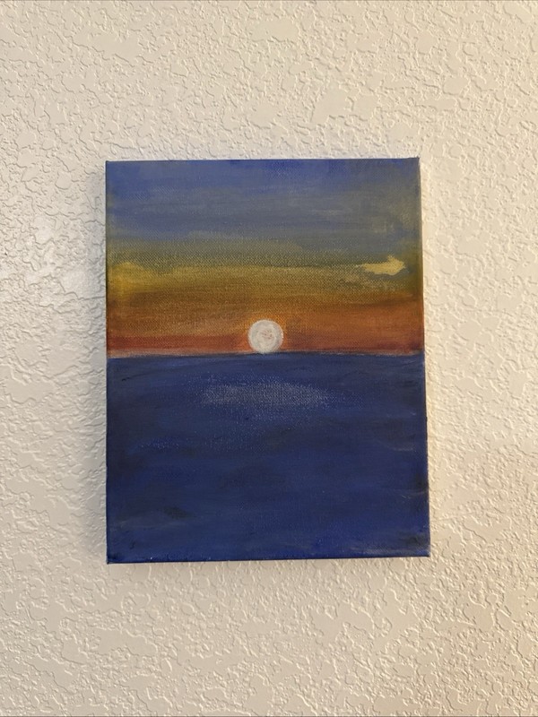 Canvas Painting – “Deep Stare” Original Art Wall Decor Modern Abstract 1 of 1