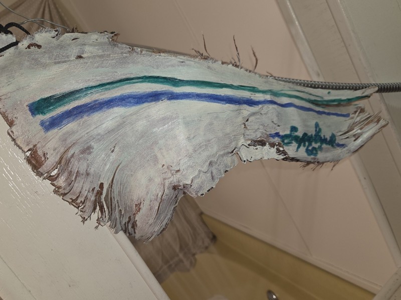 Painted Palm Leaf