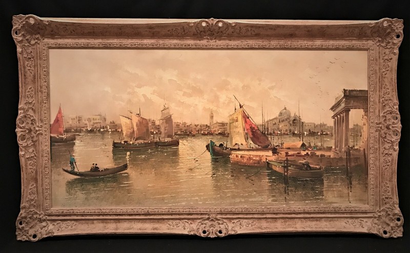 ANTONIO DEVITY 1901-1993 VENICE HARBOR