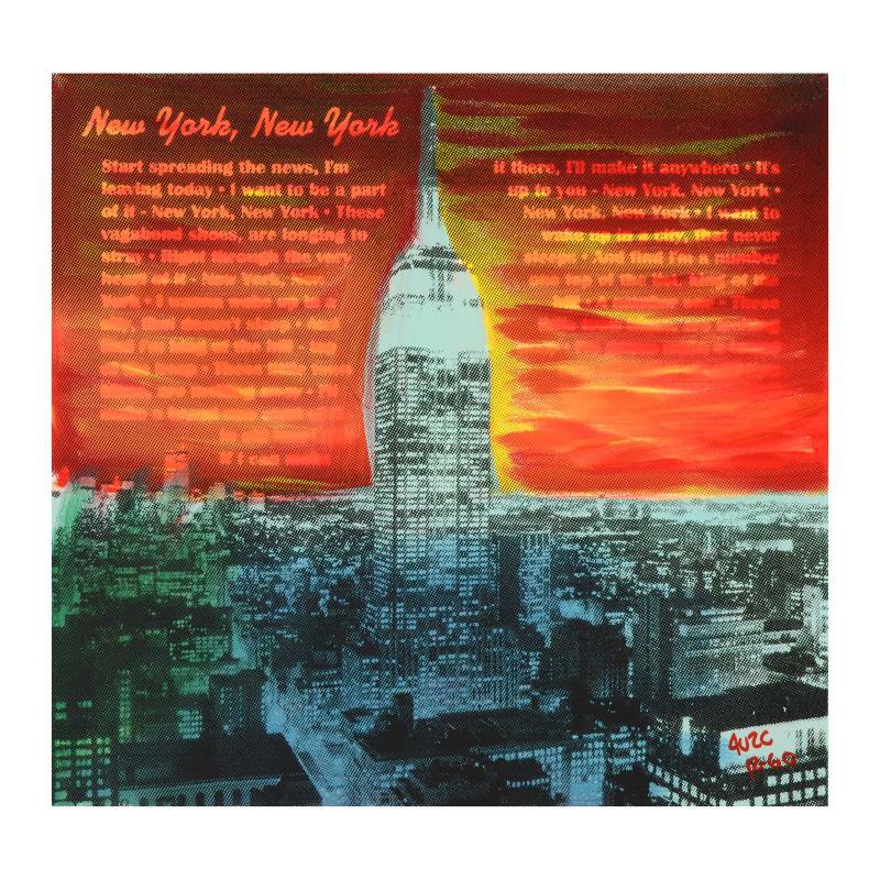 Ringo «New York, New York» (Warhol Legacy) Signed Canvas Original Artwork