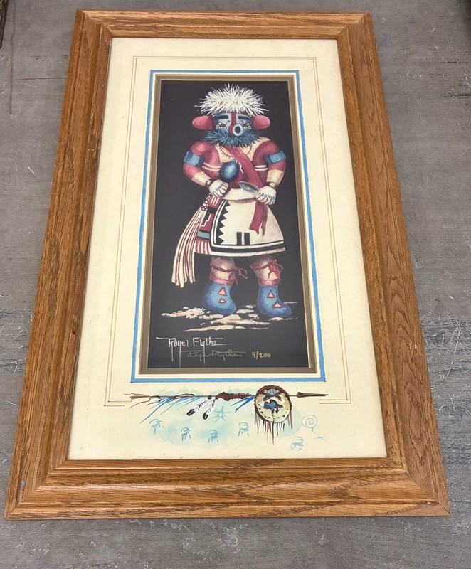 Hopi Kachina dancer by artist Roger Flythe