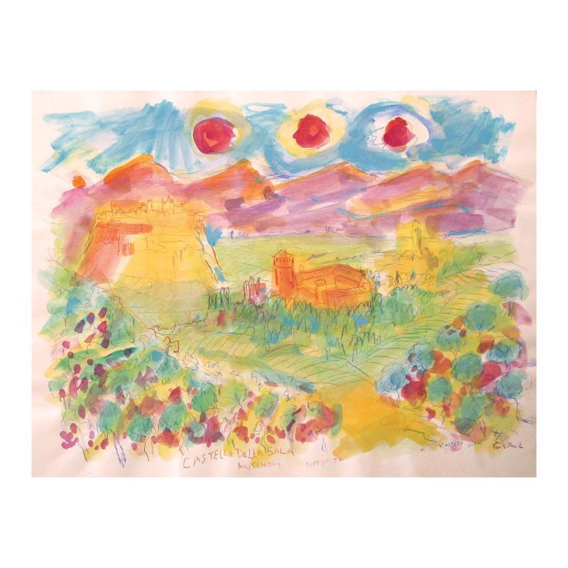 Wayne Ensrud Hand Signed Original Art with COA