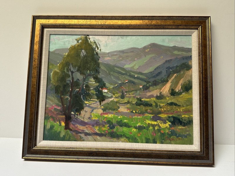 American Landscape Painting Mountains California Silvio Silvestri Impressionist gallery
