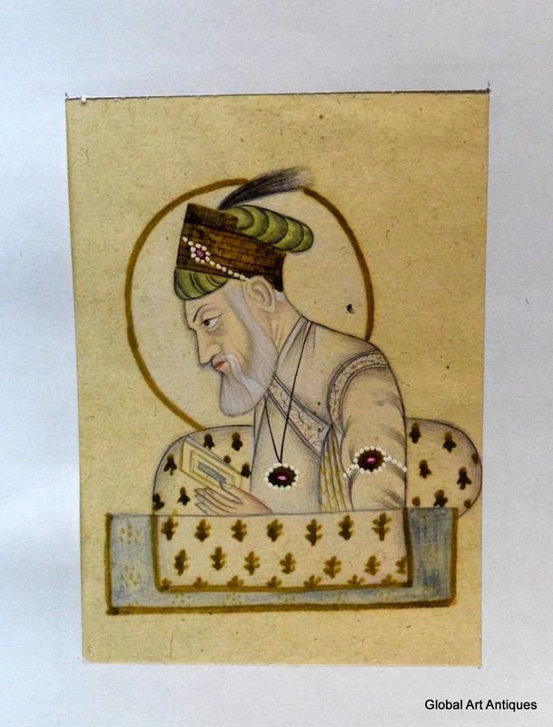 Fine Collectible India Miniature Rare Painting Hand Painted Decorative. i54-791