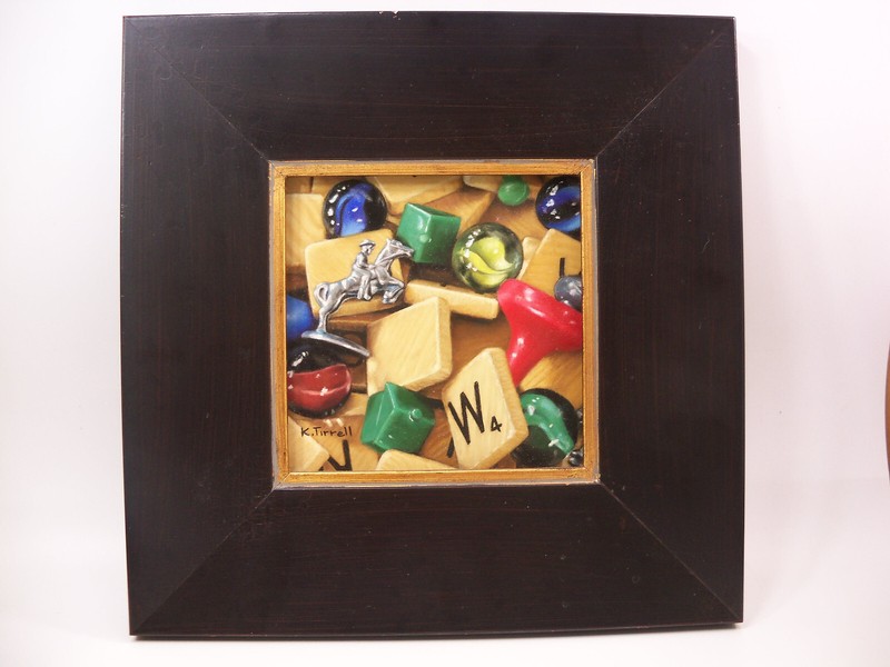 Player 2 Pastel Painting by Kari Tirrell Pacific Northwest Artist