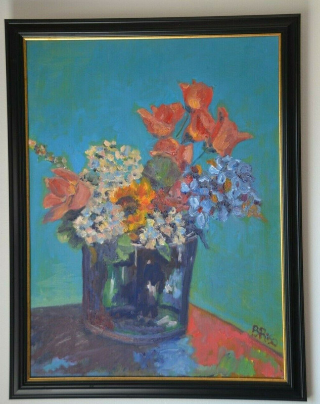 Original Fine Art Oil Painting by Beth Riso – Still Life – Tulips – Nyack
