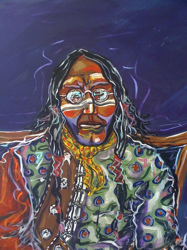 Southwestern nieto Inspired 36x48 100% Hand painted, TextureOil & Acrylic mixed gallery