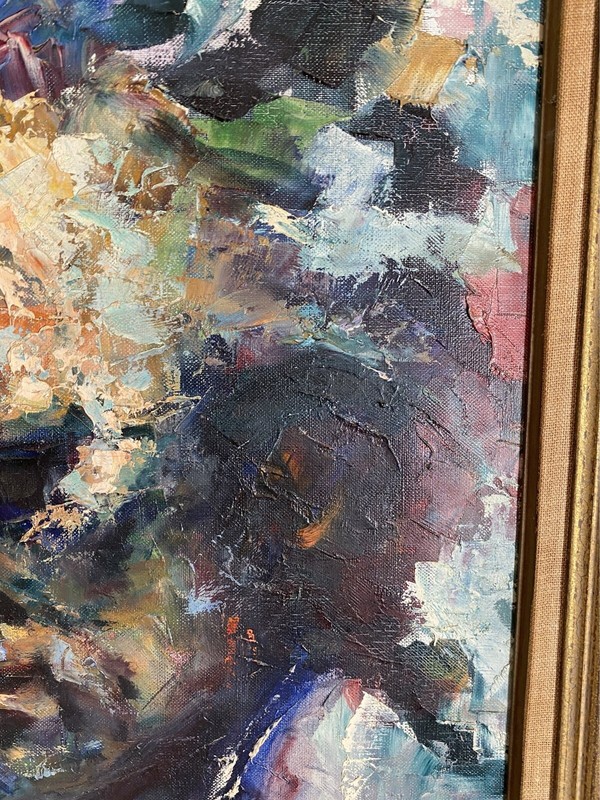Robert Falcucci Oil Painting "Beethoven " 28x24 gallery