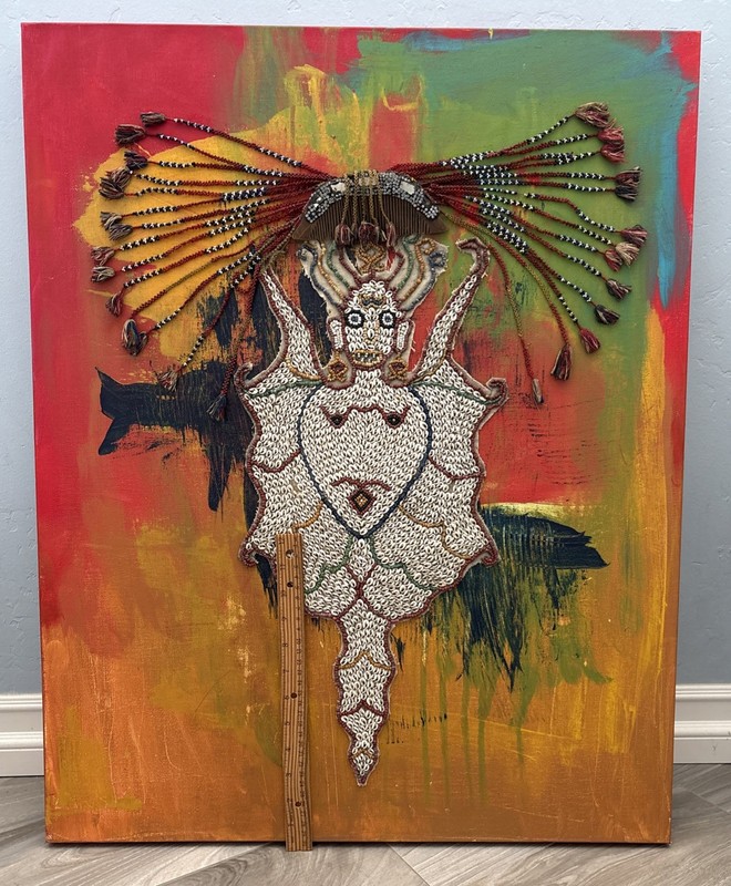 Barbara Chapman (San Diego, CA) Mixed Media Art Original Painting - 24” x 30” gallery