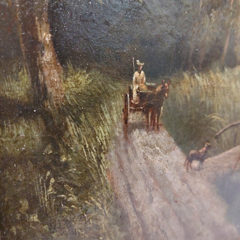 oil painting antique gallery