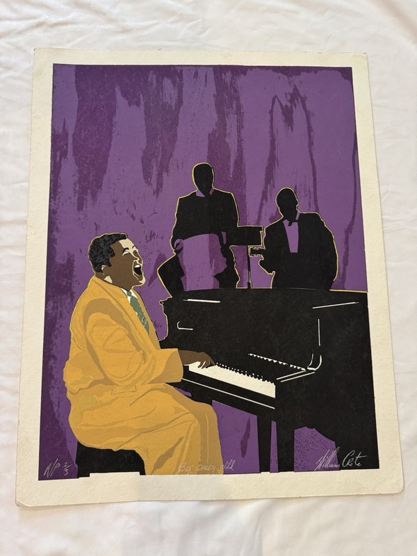 William Crite 2/3 Big Daddy will Piano gallery