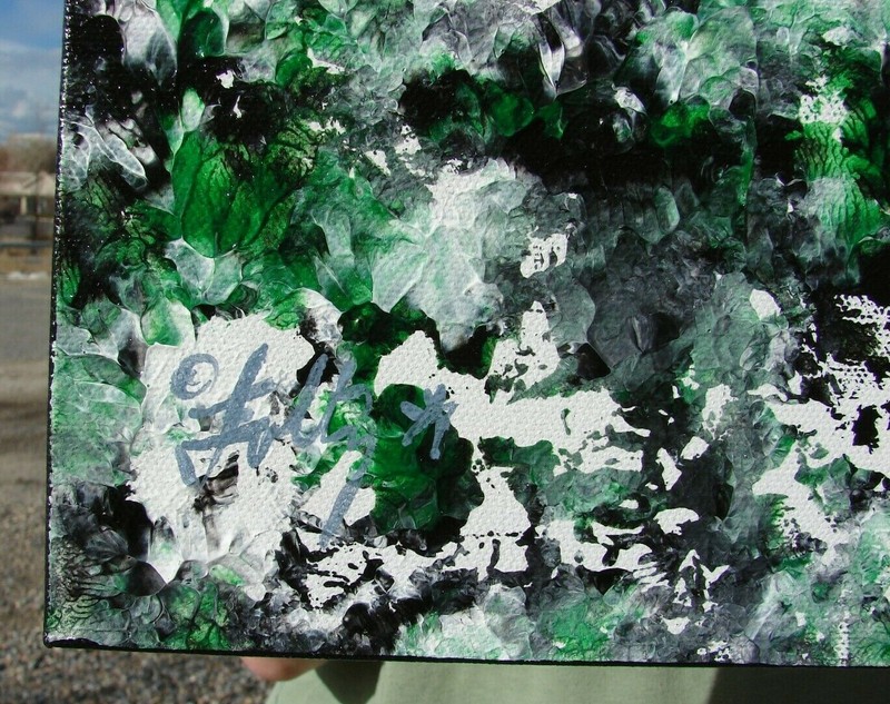 Modernist ABSTRACT PAINTING Expressionist MODERN ART THE DANCE OF VERDANT FOLTZ gallery