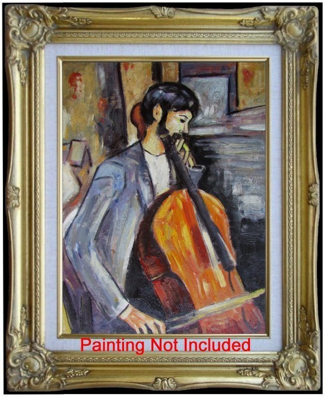 Canvas Stretching & Framing Services, Frame Style #2011, for Painting, 12x16in