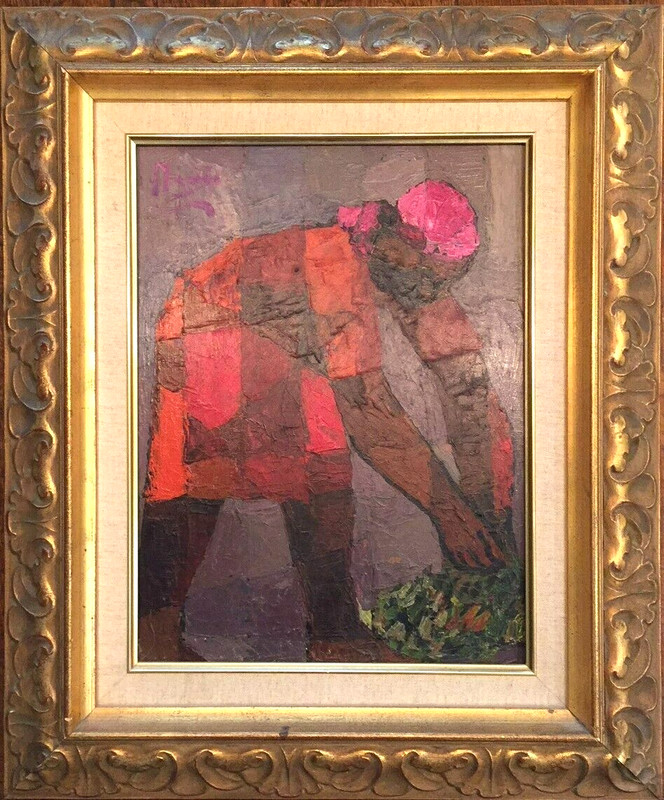 Rare Find THE LATE Master DESCOLLINES MANES Haiti Collectors Item