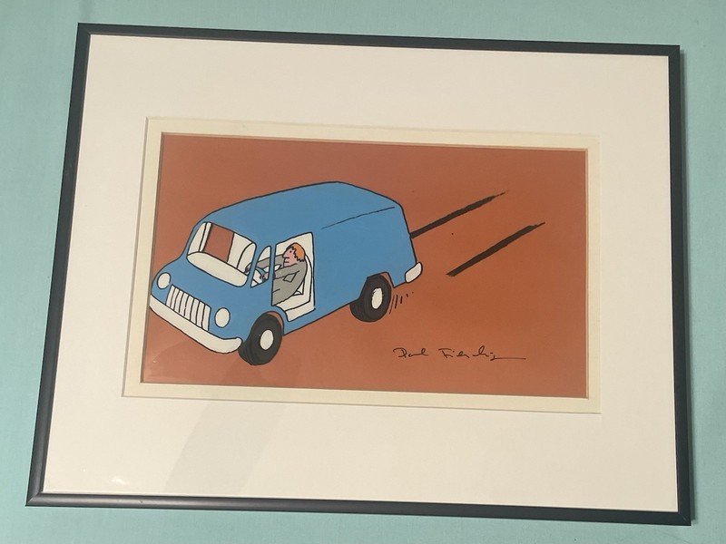 Children Art Paul Fierlinger Painting «Cel Art»