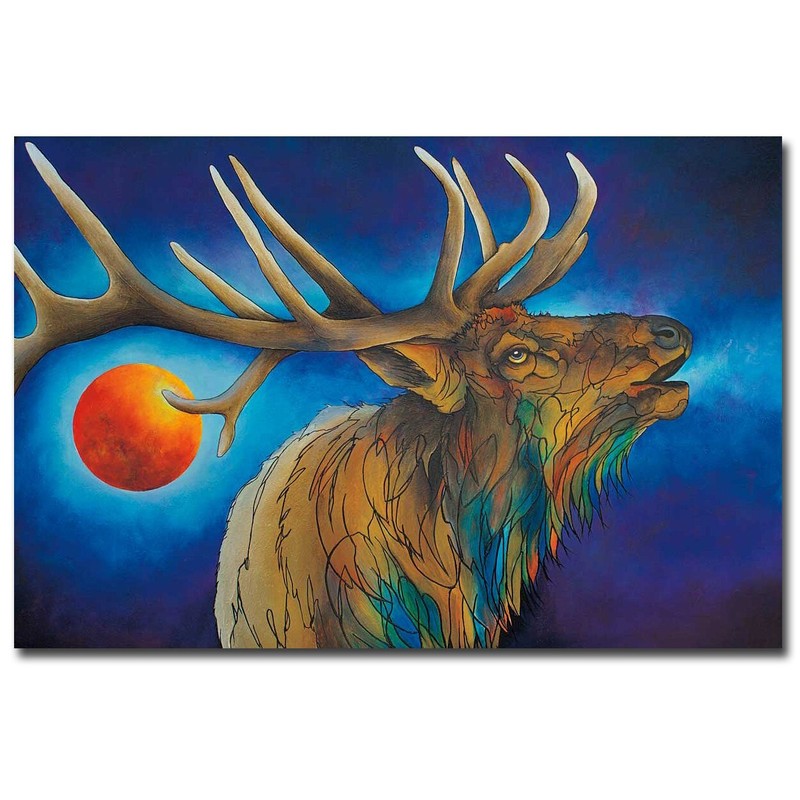 Breaking The Silence by Jones Gallery Wrapped Canvas Giclee Art (16 in x 24 in)