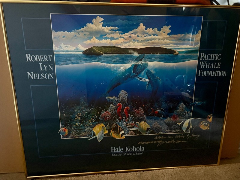 Robert Lyn Nelson SIGNED Paintings (2x) (Largest Frame: 24 x 30 inches) gallery