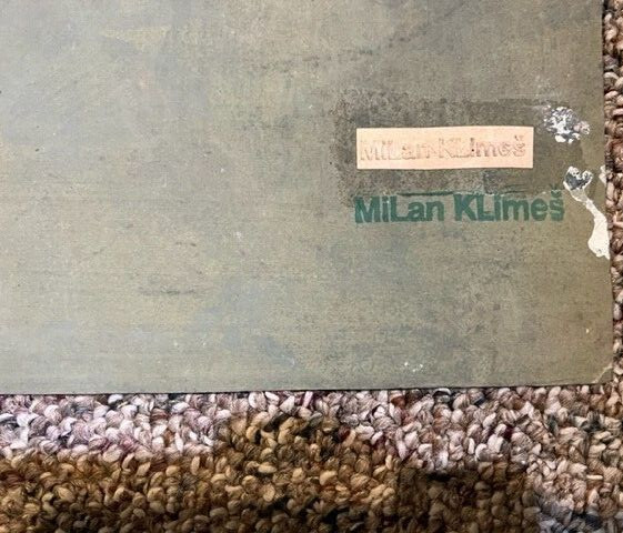 MILAN KLIMES: Important Mid-Century Czech Expressionist artist (1945-2013) gallery