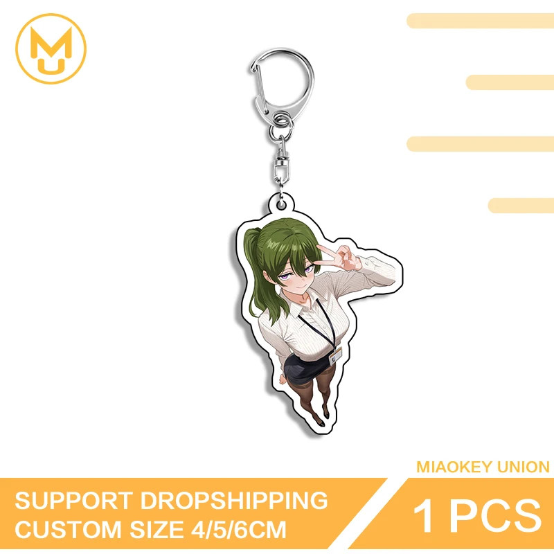 Secretary Ubel Keyring Animelover Cosplay Jewelry Not Safe For Work Decorative