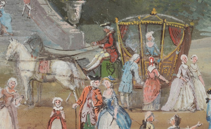 Claude-Edme-Charles de Lioux de Savignac (1718-1793) "Bucolic Scene 1" (M) gallery