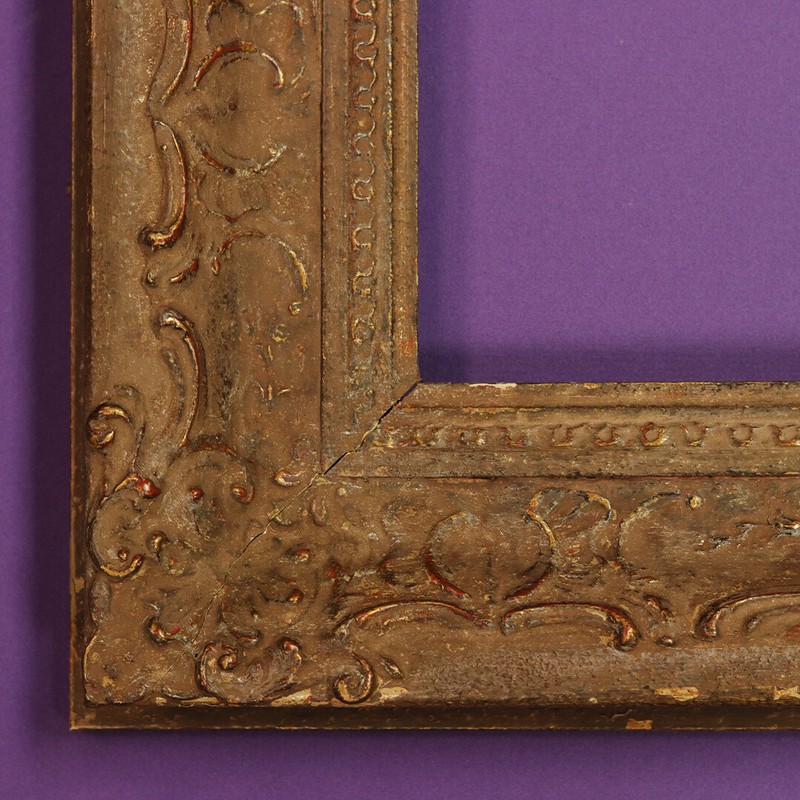 16" x 20" Custom Ornamental Hand-Made Picture Frame - Made By Frame Masters USA gallery