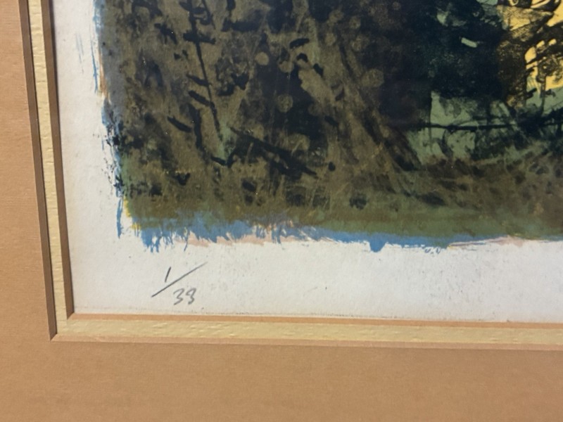 Georgi Daskaloff Large Signed and Numbered Framed Print (#1 of 33) Vintage gallery