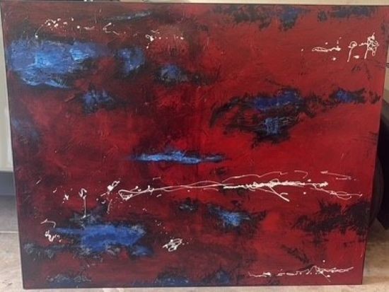 Original Acrylic Painting – Chris Dellorco 48″x60″ (former disney artist)