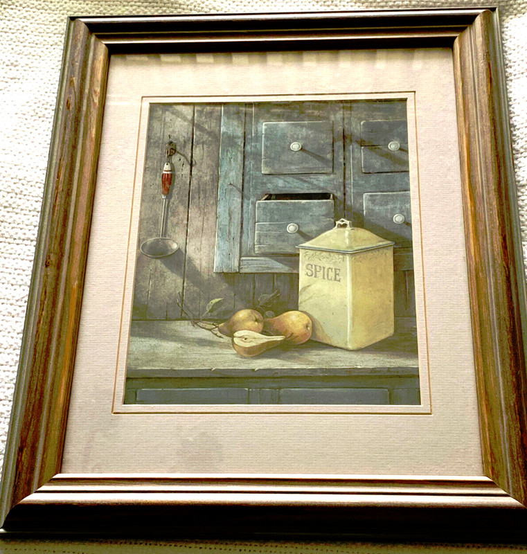 Ryane Manning home studio painting Kohls 16 inches wall decor kitchen