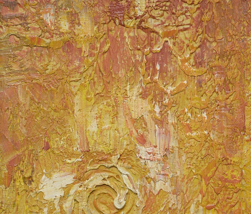Hungryartist - Gallery Wrapped 18x15 Modern Contemporary Abstract Oil Painting gallery