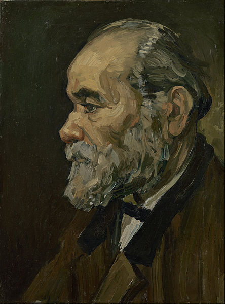 Vincent van Gogh – Portrait of an old man Painitng Canvas Print wall home Decor