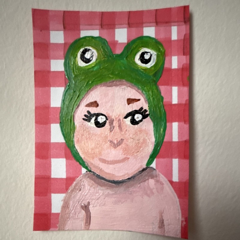 ACEO Original Painting Trinket Series