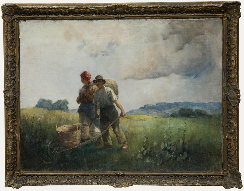 Early 20th Century Oil – Harvesters