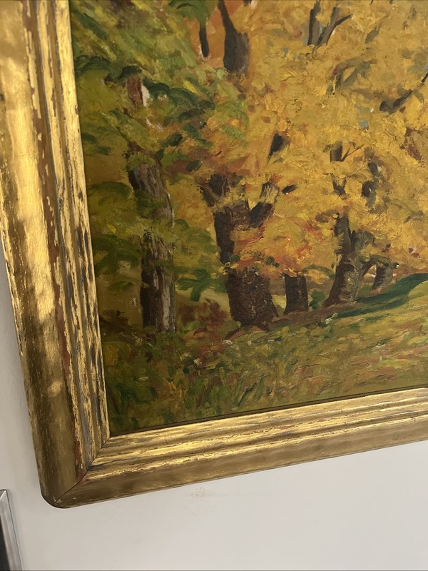Fred Wells Landscape Oil Painting 1933 gallery