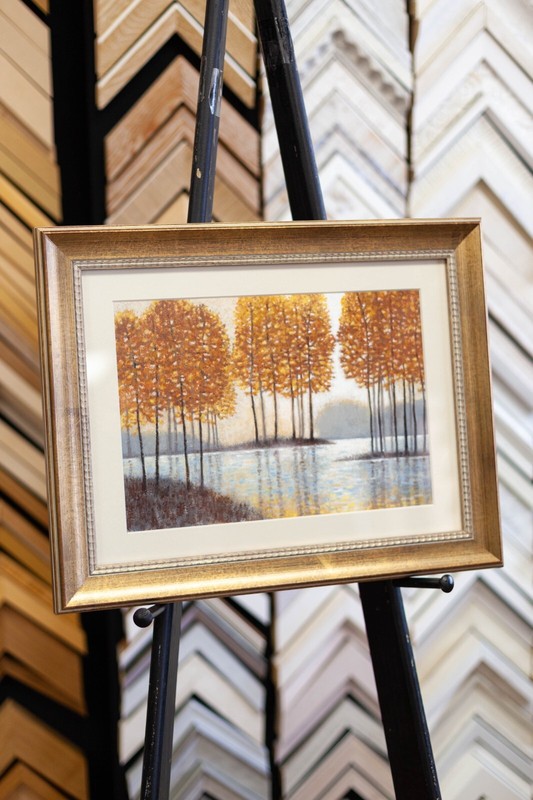 Amber Reflections by Norman Wyatt Jr. Framed Artwork, Home Decor. 16"x12" gallery
