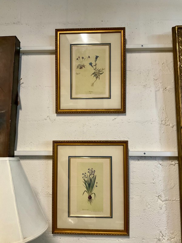 Vintage Floral Painting Set of 2 15 7/8" L x 19 1/4" H x 1" W gallery