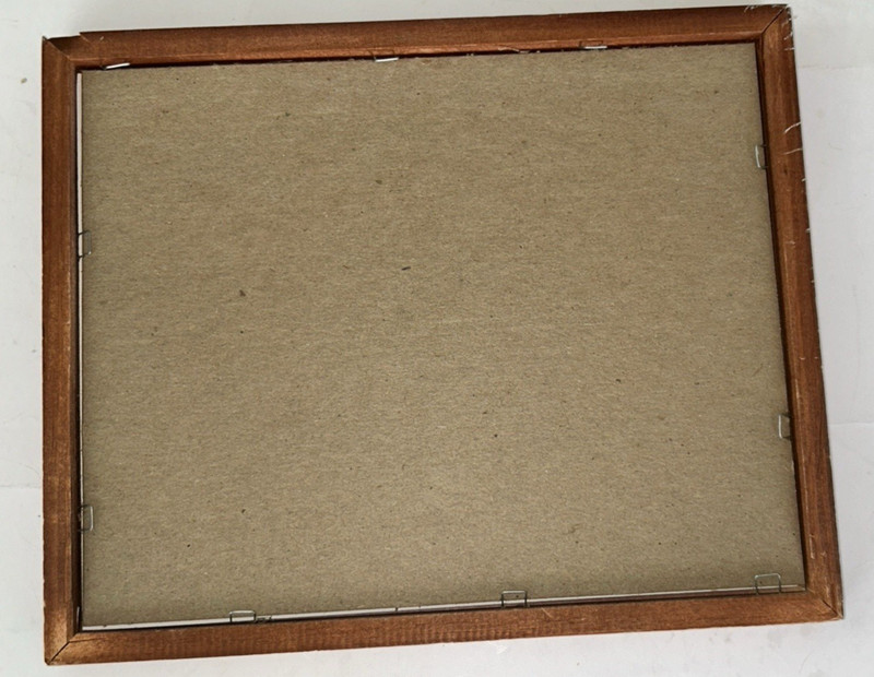Teachers Fire Drill Signed Ed Gifford 91 Double Matted Wooden Framed gallery