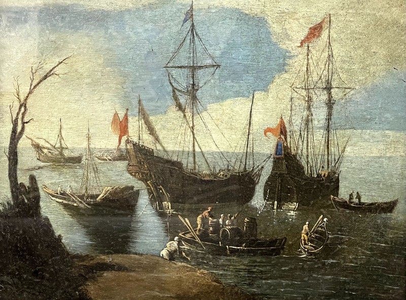 Unidentified Artist (XVIII Century) "Seascape" gallery