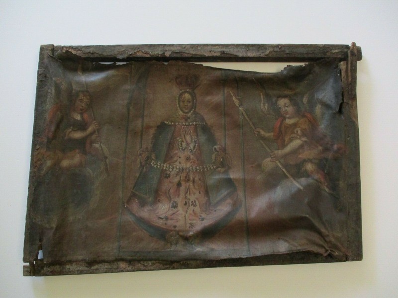 ANTIQUE OLD MASTER RELIGIOUS OIL PAINTING ICON RESTORATION PROJECT PORTRAIT RARE
