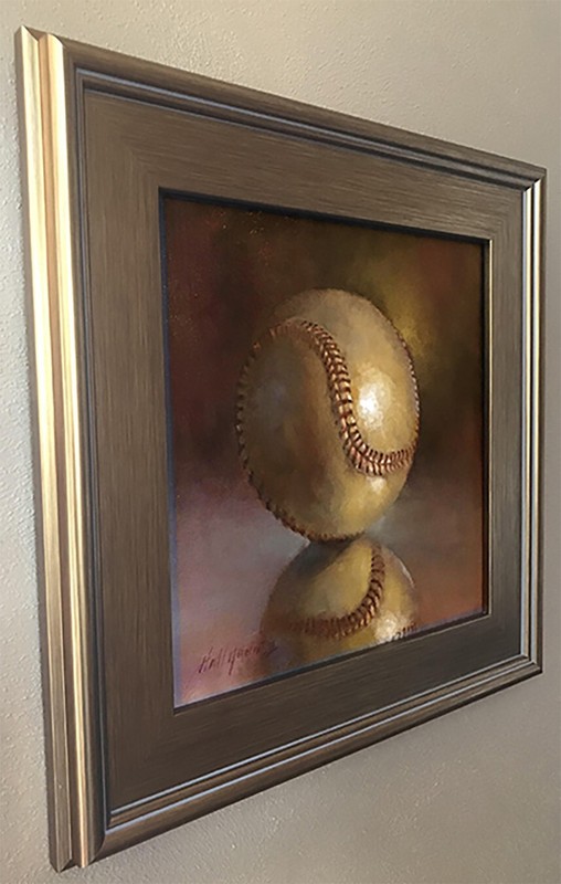Reflecting on the American Dream 12x12 in. Oil on stretched canvas Hall Groat II gallery