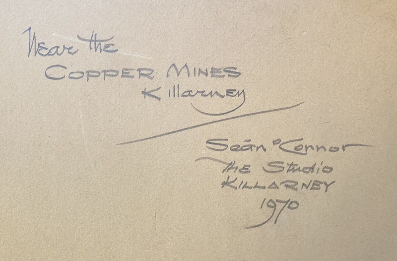 Original Irish Oil Painting Killarney Copper Mines Ireland Signed Sean O’Connor gallery