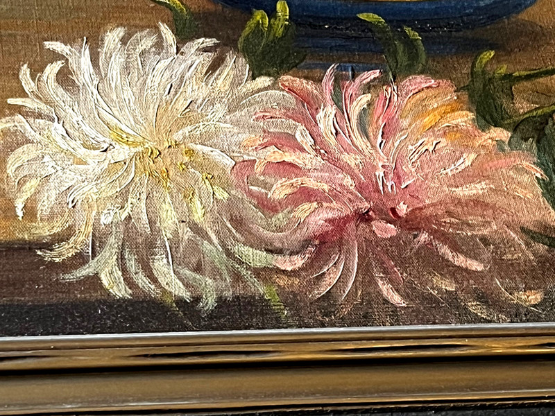 Large Rare Still Life Beauitful Painting Signed Hurt (Louis Bosworth Hurt?)Rare gallery