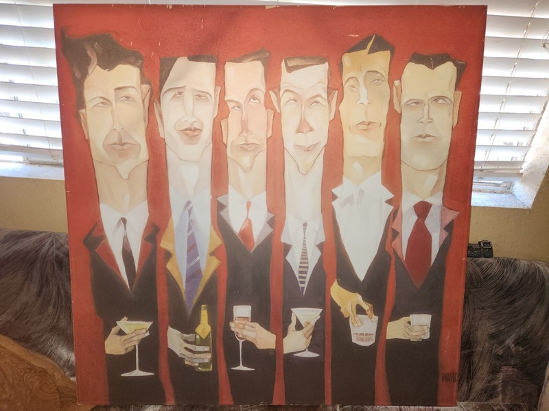 Large Todd White Canvas "Six Pack" "39x"39 Giclee Print Fine Art gallery
