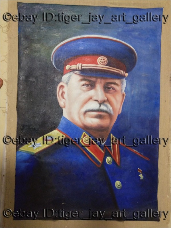 Joseph Stalin Marshal Premier Soveit Union Communist Socialist USSR Artwork CCCP