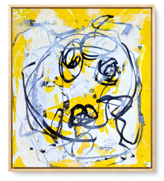 STEVEBARTZ ORIGINAL ART «MISS YOU» 14X17 GALLERY THICK PAPER FINE ART HOME