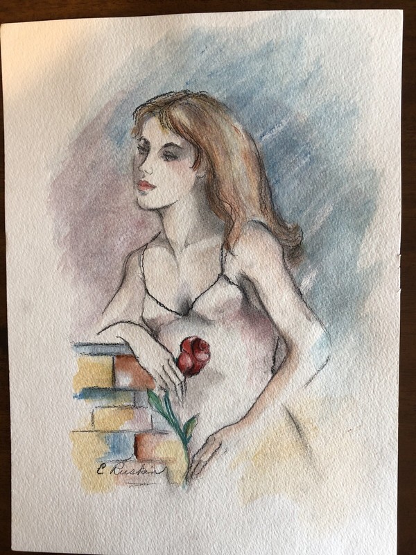 Original Contemporary Decorative Figurative Artwork by Cynthia