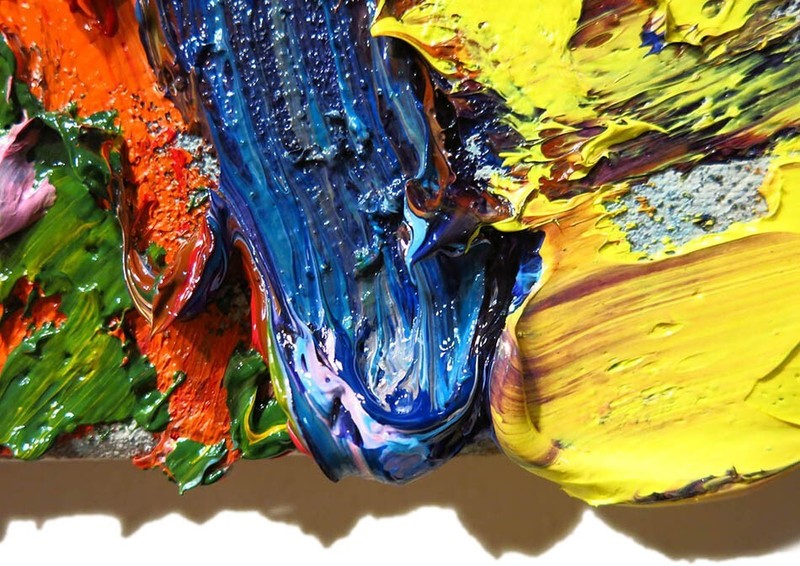 LANDSCAPE ORIGINAL OIL█PAINTING█VINTAGE█IMPRESSIONISM█ART█MODERN ABSTRACT POP gallery